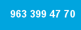 963 399 47 70 963 399 47 70